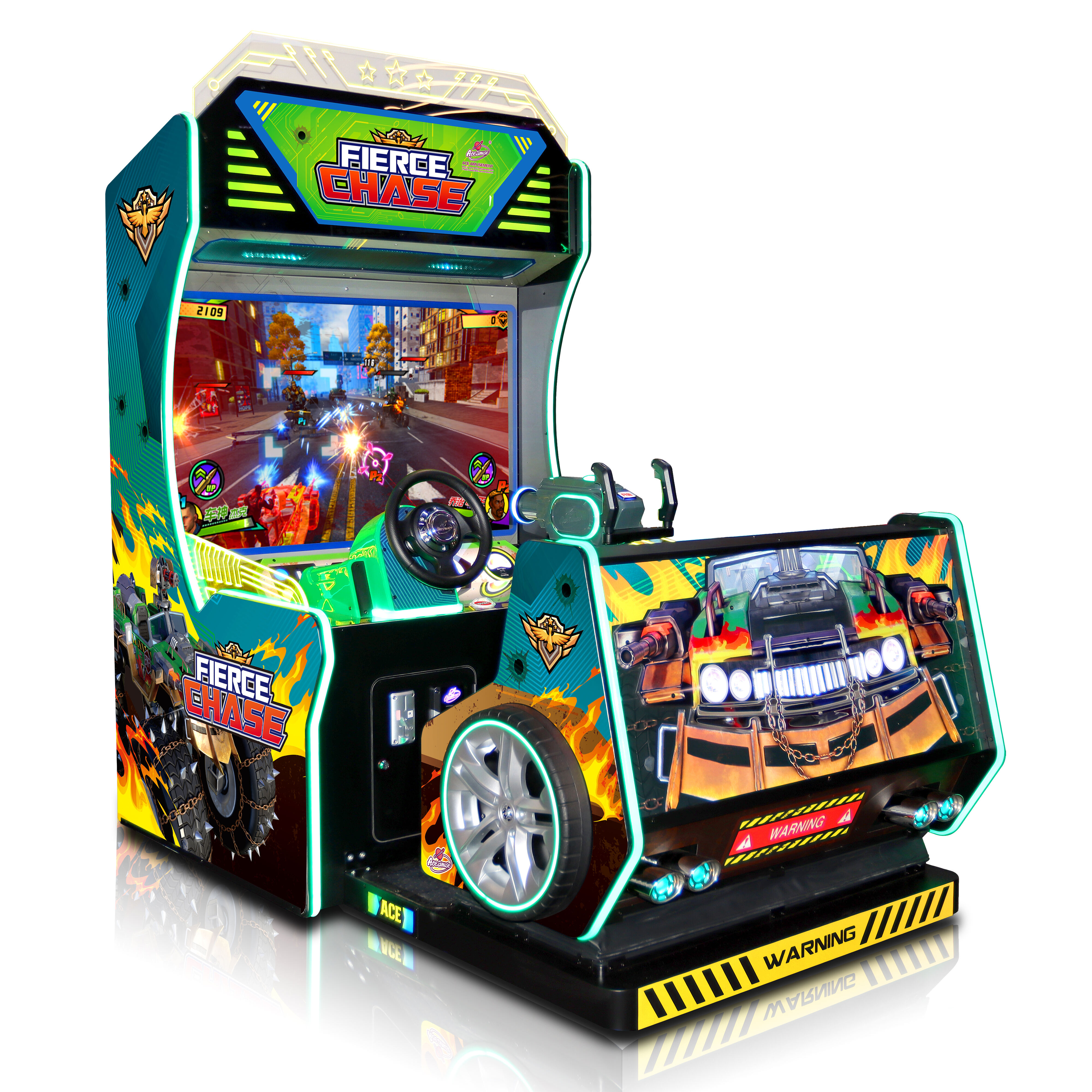 Fierce Chase: A Thrilling Amusement Ride for Adventure Seekers